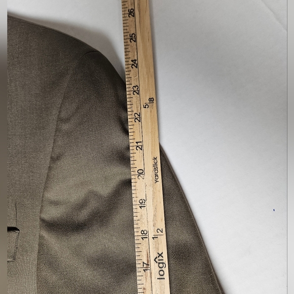 Chaps Brown Wool Blazer 42R - Picture 10 of 11